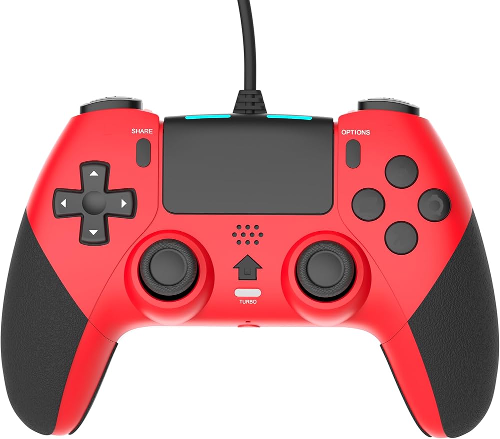 Amazon | GAMFAMI プレイステーション4用有線コントローラー